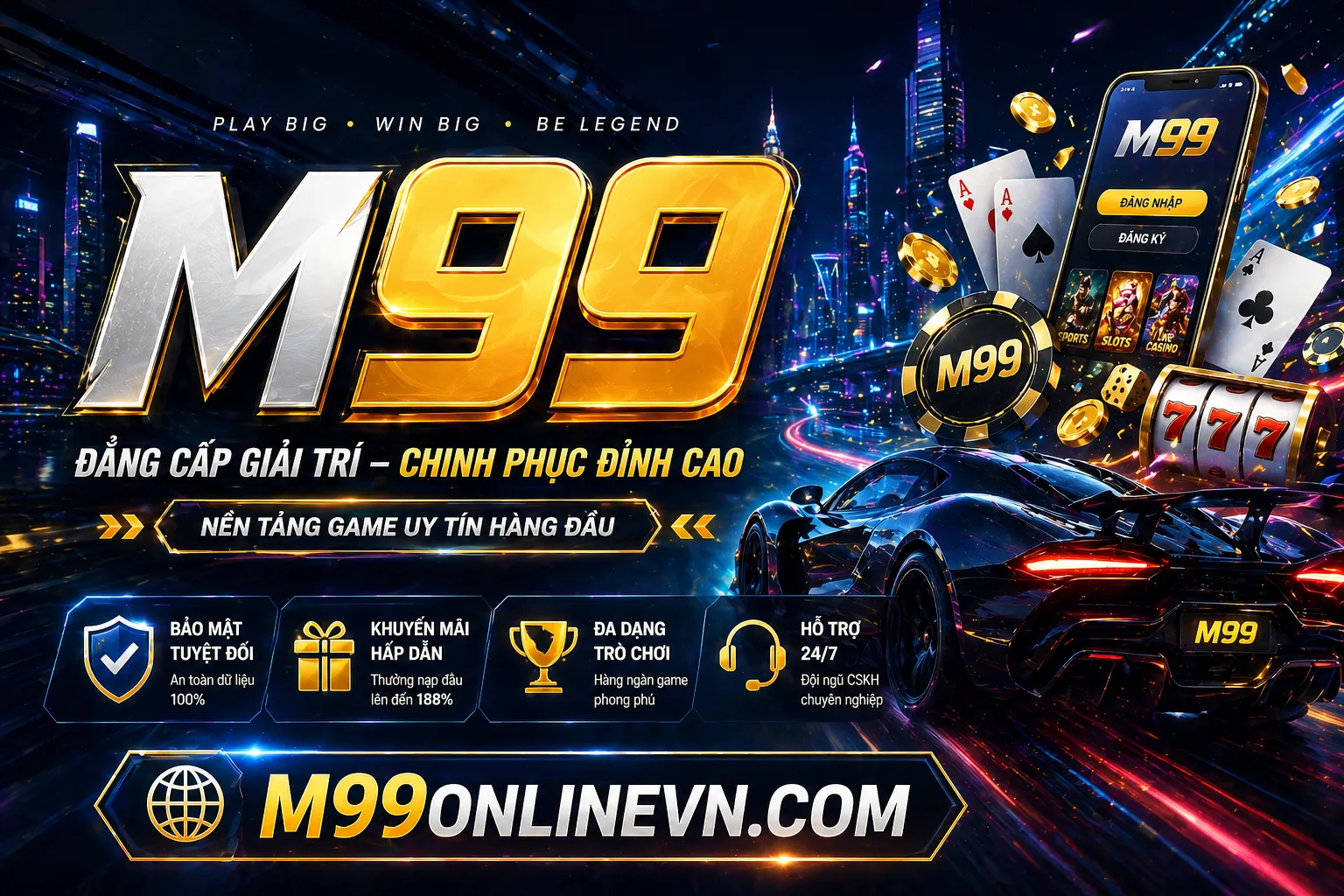 Giao diện ứng dụng qh888 chính thức trên điện thoại